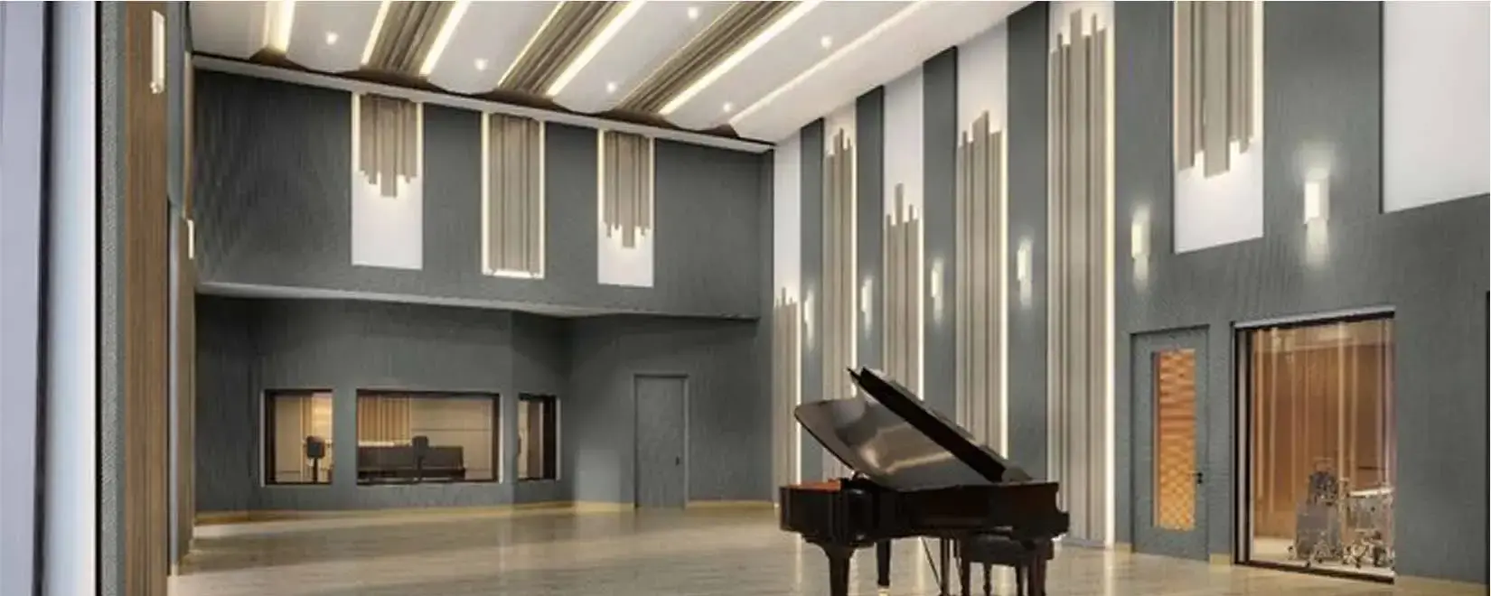 State-of-the-art recording studio