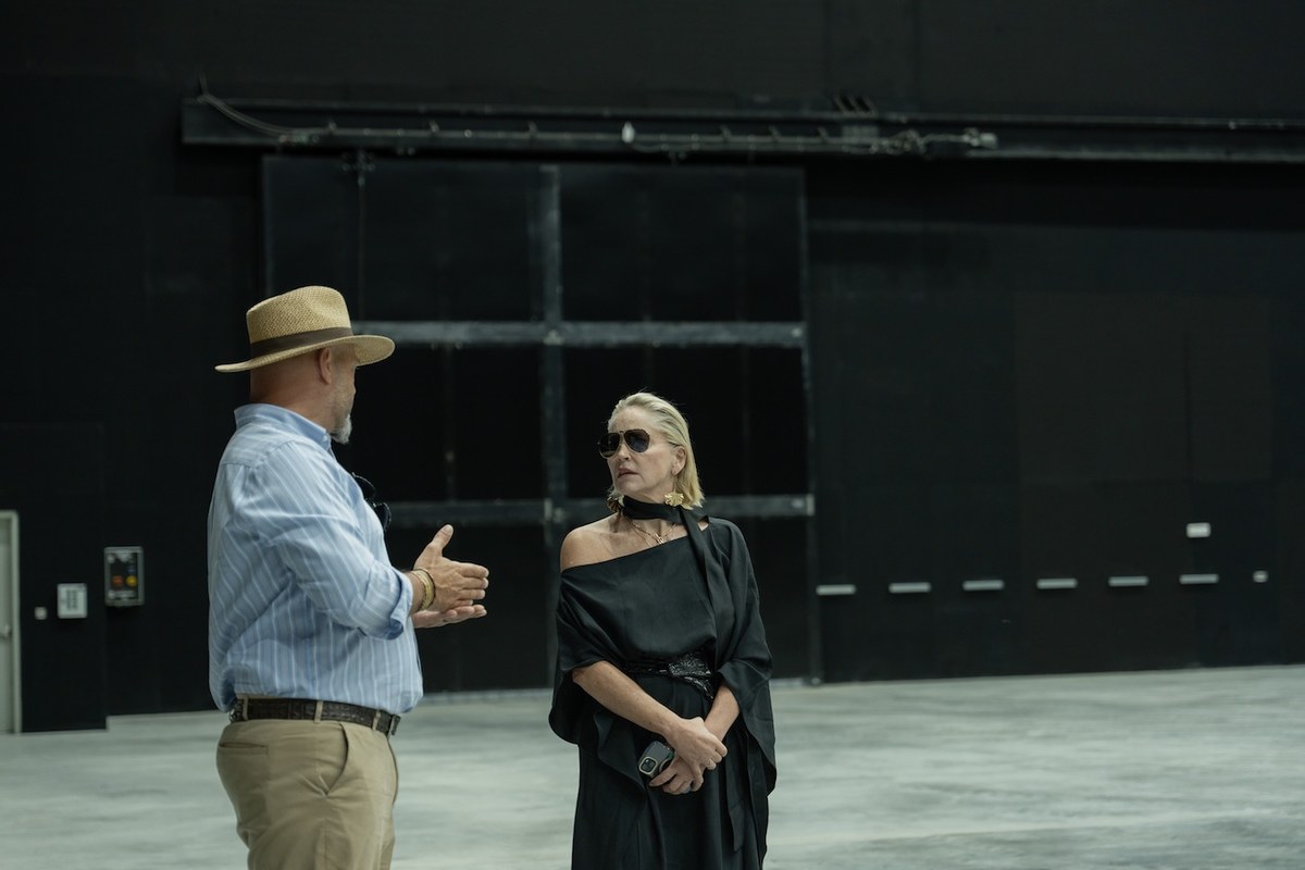 SHARON STONE EXPLORES FILM, ART AND HERITAGE IN ALULA, SAUDI ARABIA